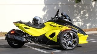 REVIEW 2014 CanAm Spyder RSS [upl. by Naman161]