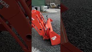 Gravel Driveway Maintenance With A Box Blade  Kubota L3560 tractor [upl. by Elocyn530]