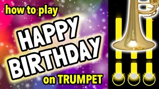 How to play Happy Birthday on Trumpet  Brassified [upl. by Carlota573]