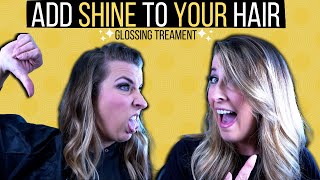 Hair Glossing Treatment At Home  Best Way To Add Shine To Your Hair [upl. by Ahtera631]