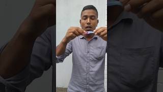 two stick kont automatically release into mouth 👄 shorts magic tricks shortvideo [upl. by Inattirb]