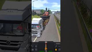 Truck simulator ultimate  shorts MERCEDESBENZ AXOR 🚛🚛✅ most realistic Android game play 360 views [upl. by Shandee248]