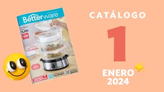 Catálogo Betterware Enero 2024 [upl. by Yssim]