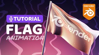 Blender Flag Simulation Tutorial  Polygon Runway [upl. by Ylesara454]