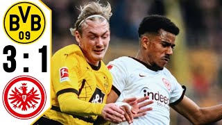 Borussia Dortmund  Frankfurt 31 Highlights  Bundesliga 2024  Bvb vs FRANKFURT [upl. by Ecirtaemed13]