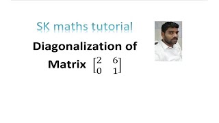 Diagonalization of 2x2 Matrix in TamilMatrix [upl. by Mientao]