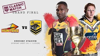 Classic match PNG Hunters v Sunshine Coast Falcons  2017 Grand Final [upl. by Starobin]