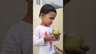 Divu ka pear🍐bhaiya kha gaya 😥😋 viral shorts [upl. by Viveca]