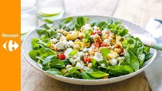 Zomerse salade van gegrilde groenten en Italiaanse quornblokjes [upl. by Perot]