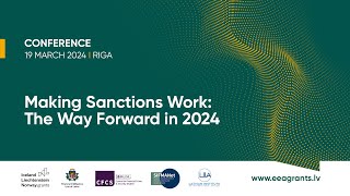 International conference “Making Sanctions Work The Way Forward in 2024” [upl. by Lula]