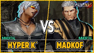 KOF XV ⚡ Hyper K KKyoIori vs MadKOF KrohnenClarkGoenitz ⚡ Steam Replay Match ⚡ [upl. by Adnimra]