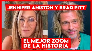 Brad Pitt Jennifer Aniston y más en el MEJOR ZOOM de la historia [upl. by Gabie]