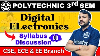 00 Digital Electronics  Syllabus Discussion  Polytechnic 3rd Semester SemesterAdda [upl. by Annaeirb191]