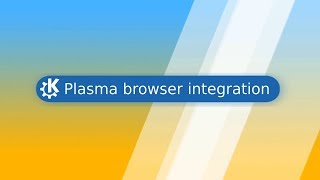 Plasma browser integration [upl. by Anileh]