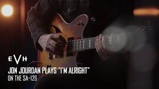 Mammoth WVHs Jon Jourdan Playthrough of quotIm Alrightquot On the SA126  EVH Gear [upl. by Wolf]