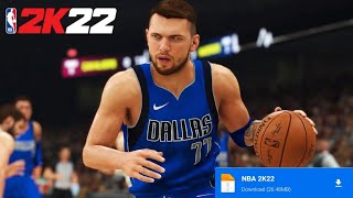 NBA 2K22 Android   Gameplay  D0wnload  Play Store Emulator [upl. by Morgen]