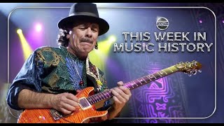 Santana Releases quotSupernaturalquot Album  This Week in Music History [upl. by Trautman326]