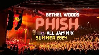 Phish Jams Bethel Woods NY Summer 2024 Live Music Mix All Jam amp No Vocals [upl. by Hasila]