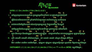 Su Kleat  Vong DaraRotana  Chord amp Lyrics  ស៊ូឃ្លាត  វង្ស តារារតនា433 [upl. by Vudimir730]