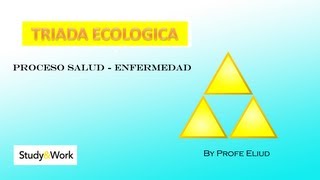 Triada Epidemiológica  Ecológica [upl. by Arinaid168]