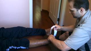 How To Easily Kinesiotape an Ankle [upl. by Farnham]