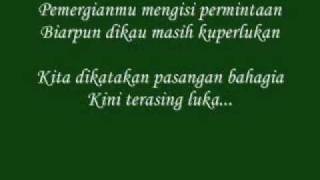 Sudirman  Terasing With Lyric My Version [upl. by Ier67]