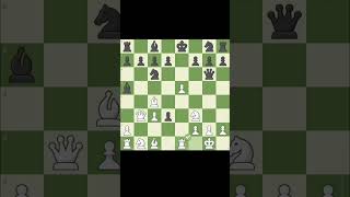 Anderssens brilliant Queen Sacrifice against Dufresne chess ytshorts phonk [upl. by Avuha]