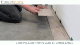 Leginstructie Flexxfloors Click System NL [upl. by Tsew]