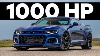 1000 HP Camaro ZL1 Test Drive  THE EXORCIST by HENNESSEY [upl. by Afirahs246]