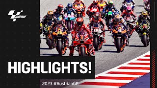 MotoGP™ Race Highlights 🔥  2023 AustrianGP 🇦🇹 [upl. by Rider]