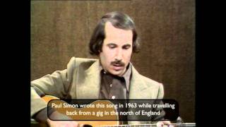 Paul Simon sings Homeward Bound live in the studio [upl. by Basham]