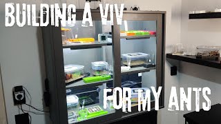 Building a Viv for my ants vivarium [upl. by Eikcin]