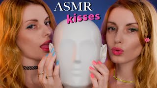 ASMR Kisses TWIN Sensitive Pure Kisses [upl. by Bollen]