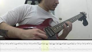 Tool  7empest Running Tab Guitar Playthrough  FREE Tabs [upl. by Eirehc202]