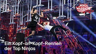 René Casselly vs Lukas Kilian KopfanKopfRennen  Ninja Warrior Germany Allstars 2022 [upl. by Korrie]