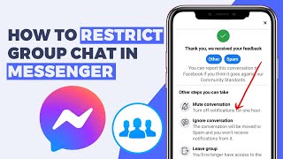 How to Restrict Group Chat in Messenger 2024 [upl. by Lory]