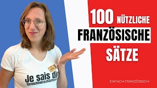 🇨🇵 100 nützliche französische Sätze für den Alltag – Perfekt für Anfänger [upl. by Marilou]