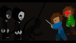 Bendy Vs Frisk Pivot Animation [upl. by Aneeb]