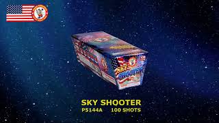 Sky Shooter 100 Shot  Winda Fireworks [upl. by Eltsirk]