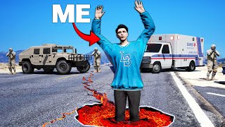 PLAYERS SURVIVE THE FLOOR IS LAVA  GTA 5 RP [upl. by Atteroc]