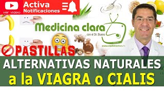 REMEDIOS NATURALES y DISFUNCIÓN ERECTIL Larginina Ginko biloba Ginseng Zinc  Medicina Clara [upl. by Eldred]