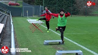 Trainingseinblicke vor dem IngolstadtSpiel [upl. by Karlis]