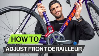 Front Derailleur Adjustment  Achieve Smooth Gear Changes [upl. by Hak]