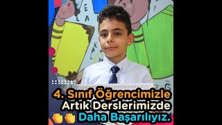 4 Sınıf öğrencimizle artık derslerimizde daha başarılıyız [upl. by Renata]