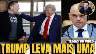 4 TRUMP TEM REAÇÃO IMEDIATA LEVOU TODOS MORAES MANIFESTA SOBRE ANISTIA [upl. by Bowes]