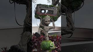 Hanging Out with Groot at EPCOTs Flower amp Garden Festival [upl. by Haym]