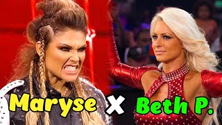 Beth Phoenix X Maryse  WWE Theme Mashup  RaveDJ [upl. by Aynot667]