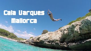 Cala Varques Mallorca  Cliff Jumping  Island Secret [upl. by Lihka267]