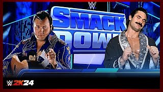 WWE 2K24  HONKYTONK MAN vs quotRavishingquot RICK RUDE [upl. by Haukom]