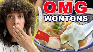 OMG They Didnt LIE About Wenzhous JUICY Handmade Wontons [upl. by Yuji510]